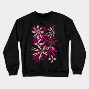 Pink flowers. Crewneck Sweatshirt